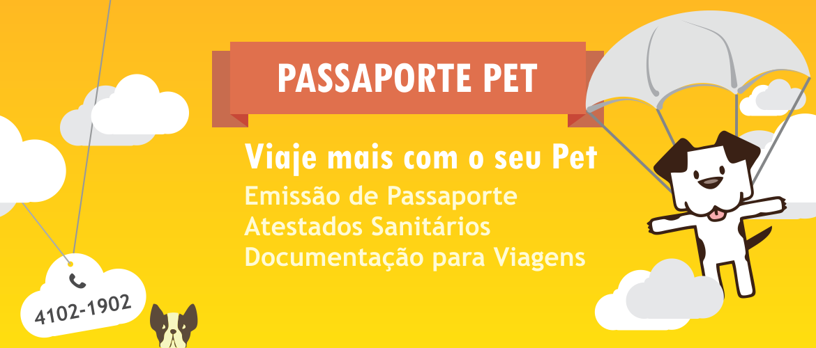 Passaporte para Cães e Gatos e Atestado Sanitário. PreVet, a clínica veterinária em São Paulo que vai até você