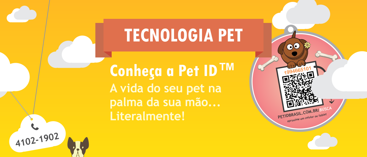 Tecnologia Pet ID - A placa de identificação inteligente